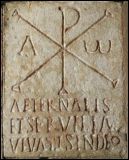 Stèle chrétienne d’Aeternalis